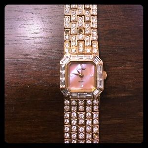 Gold Quartz Cartier Argent Watch